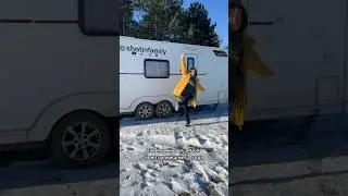 Зимовка в автодоме #автодом #домнаколесах #караван #путешествие #travel #rv
