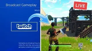How to START A TWITCH CHANNEL ON PS4! (BECOME A STREAMER)