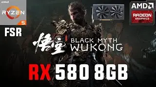 Black Myth Wukong RX 580 8GB (All Settings Tested 1080p FSR)