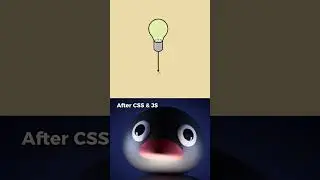 Design a Light Bulb with HTML & CSS, JS | Coder's Corner