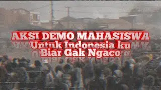 Ribuan Mahasiwa Turun Kejalan Demi Menegakan Aturan yang di buat gak pake O