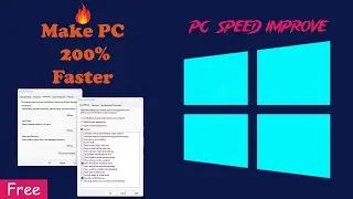 Improve Your PC speed 200% Faster 🔥| Only One Setting  | Tips & Tricks