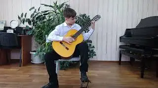 Красивая мелодия на гитаре.