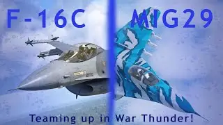 Warthunder | Combined Power: Mig-29 SMT & F-16C Team Up