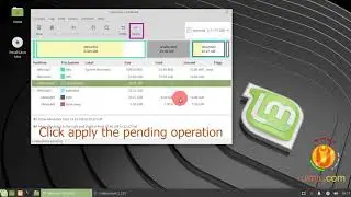 How to resize Extended Partition using Gparted