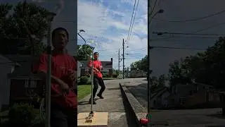 Simple Ice Block Rope Dart Shot #martialarts #flow #flowarts
