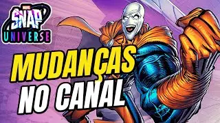Mudanças no Canal!