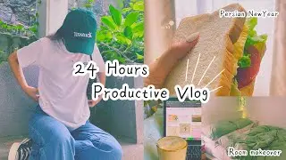 Getting my life together🦋/Room makeover, Persian New Year, Room tour, ice-cream shop🍦