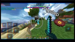 [MCPE] HyperLands SkyWars PvP Montage | PigStep remix