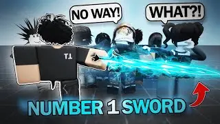 So I Raided Lobbies With My #1 Sword In Blade Ball..
