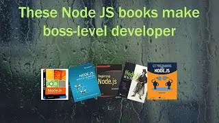 These nodejs books make boss-level developer 