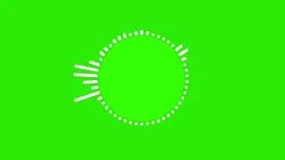 Audio Spectrum Visualizer Green Screen
