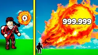 ЭВОЛЮЦИЯ ОГНЕННОГО ШАРА ОТ НУБА ДО ПРО В СИМУЛЯТОРЕ Fireball Punching Simulator РОБЛОКС !