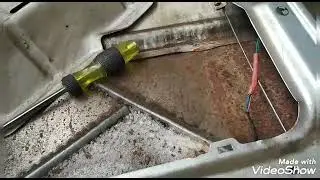 Ремонт распашной двери VW T4.