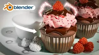 Blender 4.1 - Cupcake Tutorial | Part 4: Liquid Simulation