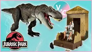 Jurassic World Hammond Collection Outhouse Chaos Set Review
