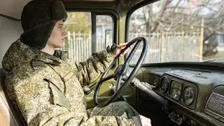 За рулем курсанты