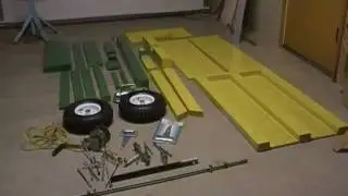 My garden trailer - part 1 - All of the pieces and parts