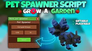 🦝 PET SPAWNER 🦝 | GROW A GARDEN SCRIPT | FREE SCRIPT NO KEY