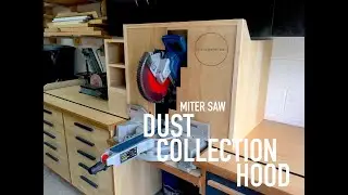 Miter Saw Dust Collection Hood & Fenceless Stop Block