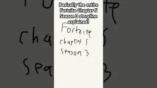 Basically the Story of Fortnite Chapter 5 Season 3 #shorts #fortnite