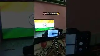 Indian Flag creative photo BTS with mobile and lens @liton