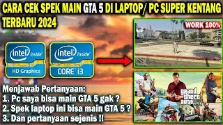 Main GTA 5 Di Laptop Kentang Banget Emang Bisa? | Cara Main GTA 5 Di PC Spesifikasi Rendah