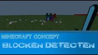 Vanilla Minecraft: Blocken detecten [HD|Concept]