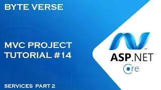 ASP.NET CORE MVC | Service Classes CRUD Operations (List-Add-Update-Delete) | Part-2 #14