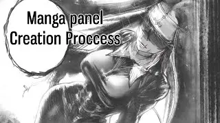 Creation of a panel of my Manga - Nun Ramia