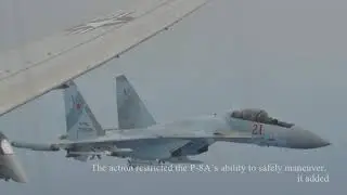 Russian fighters intercept Navy P-8A Poseidon over Mediterranean Sea