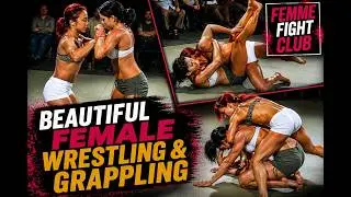 Beautiful Female Wrestling & Grappling | Live Audience Action