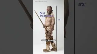 Ötzi the Iceman gets a makeover