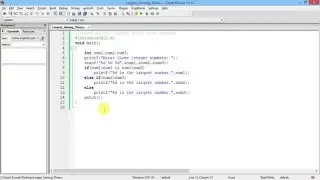 C Tutorial 5: Largest among three numbers | Use of logical operators in if statement