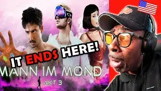 TENSIONS ARE RISING! AMERICAN REACTS TO DER MANN IM MOND AKT 3 - (Songs aus Der Bohne)