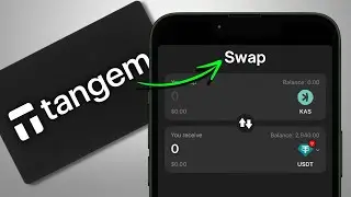 How To Swap ANY Crypto In Tangem Wallet