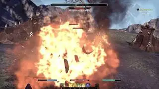 Elder Scrolls Online # 2. Западный скайрим. Квест кровь старого карта. Класс храмовник.
