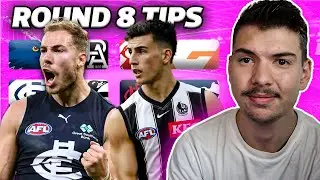 Round 8 AFL Tips + Predictions 2024