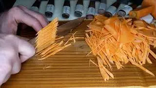 Конференция по регринду бюджетных кухонных ножей ч.3 Морковка