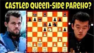Castled Queen-side Pareho? || GM Carlsen vs  GM Liren Goldmoney Rapid  2021 Battle for 3rd place