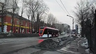 Пермский трамвай-красавец.