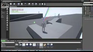 UE4 ballistic aiming