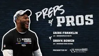 Preps and Pros with LB Zaire Franklin