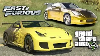 GTA 5: Morimoto's 'Tokyo Drift' Nissan Fairlady Z - Annis Euros REPLICA BUILD!