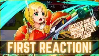 The Best Armor Hero of 2017 Gets an Update! 🛡️ Attuned Eirika & Ascended Amelia | FEH React