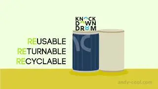Drum company 2D animated promo
