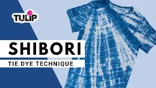 How To Shibori Tie Dye Technique with Tulip