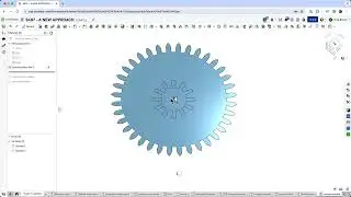 Cutting the cycloid gears with an Onshape custom feature [SHORT]