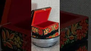 Шкатулка для украшений Хохлома