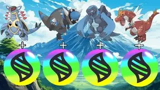 All Fosil Pokémon Mega Evolution line Drawing Video #pokémon #fosil